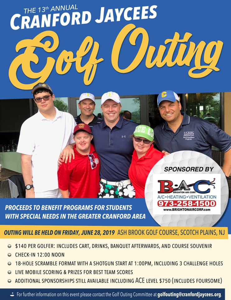 Cranford Jaycees Golf Outing